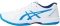 ASICS Solution Swift FF - White/Electric Blue (1041A298102)