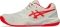 ASICS Gel Dedicate 8 - Cream/Flash Red (1042A236103)