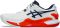ASICS Gel Resolution 9 Clay - White/Blue Expanse (1041A375102)