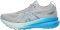 ASICS Gel Kayano 31 - Piedmont Grey/Digital Aqua (1012B670022)