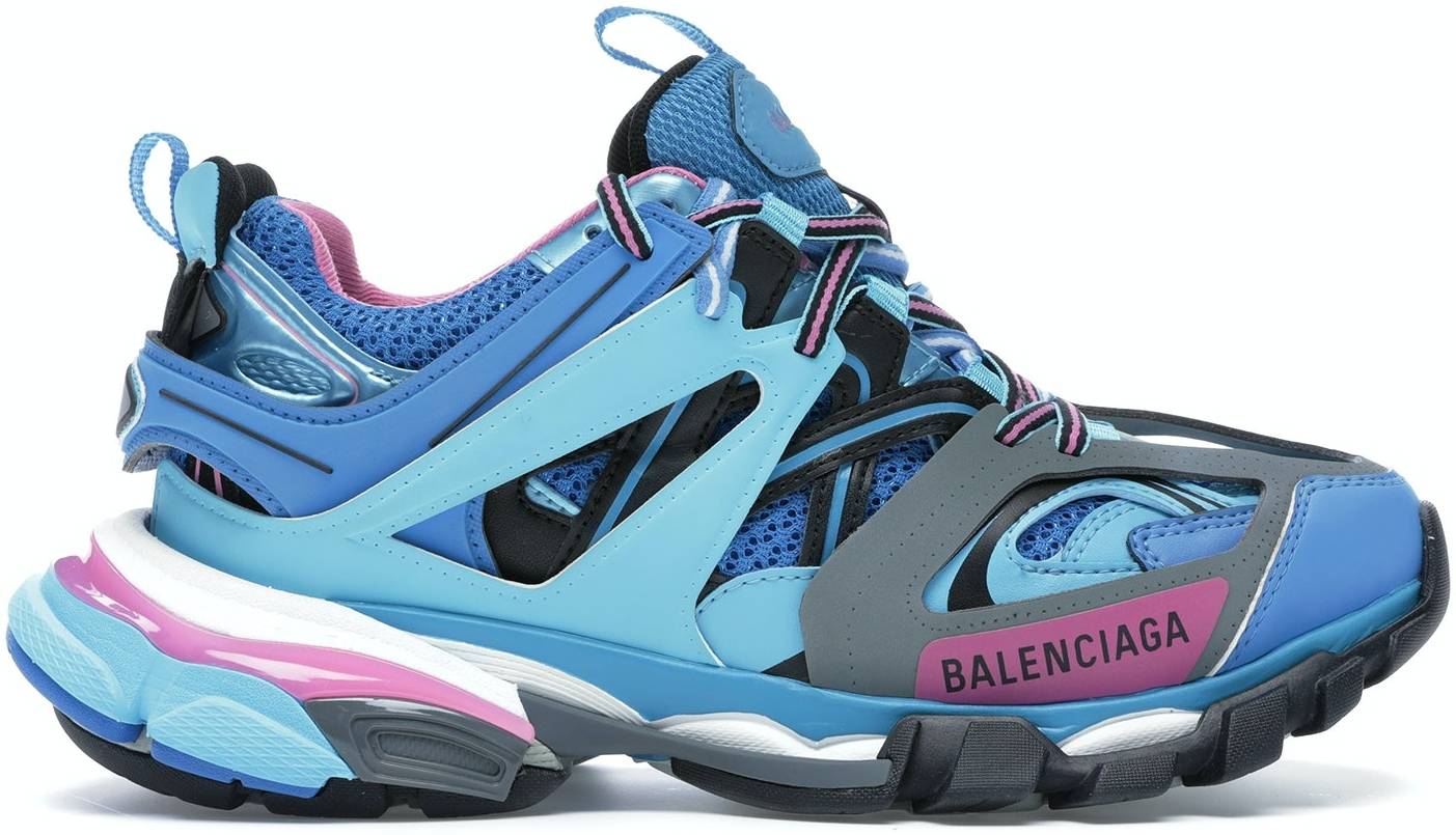 Balenciaga Blue LED Track Sneakers Balenciaga