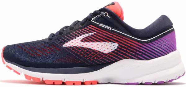 brooks launch 5 pink blue yellow