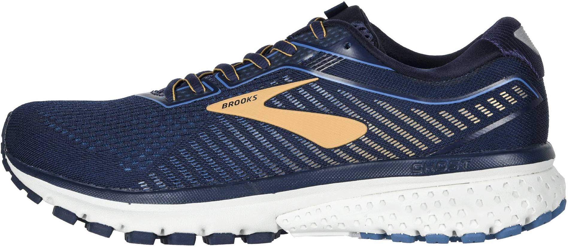 navy brooks shoes