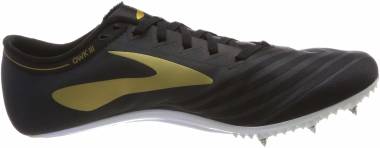 track spikes black and gold