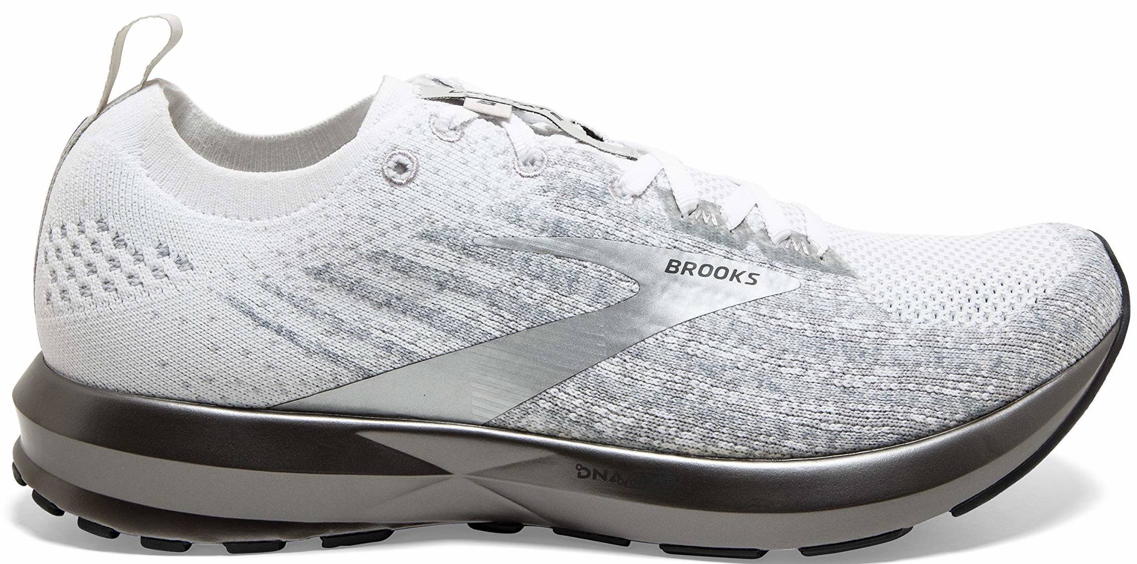 brooks white running shoes