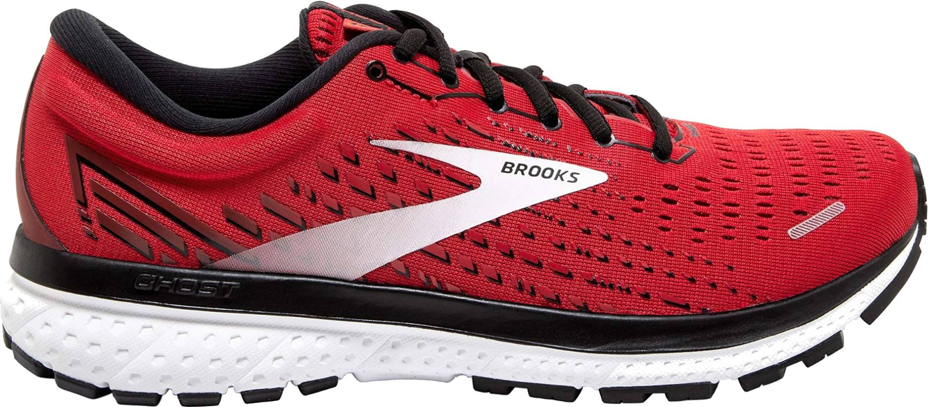 brooks red shoes