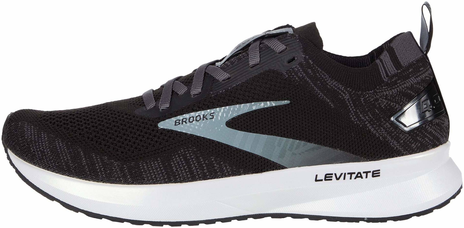 Details about   Brooks Levitate 4 Black White Men Neutral DNA AMP Road Running Shoe 1103451D 012 