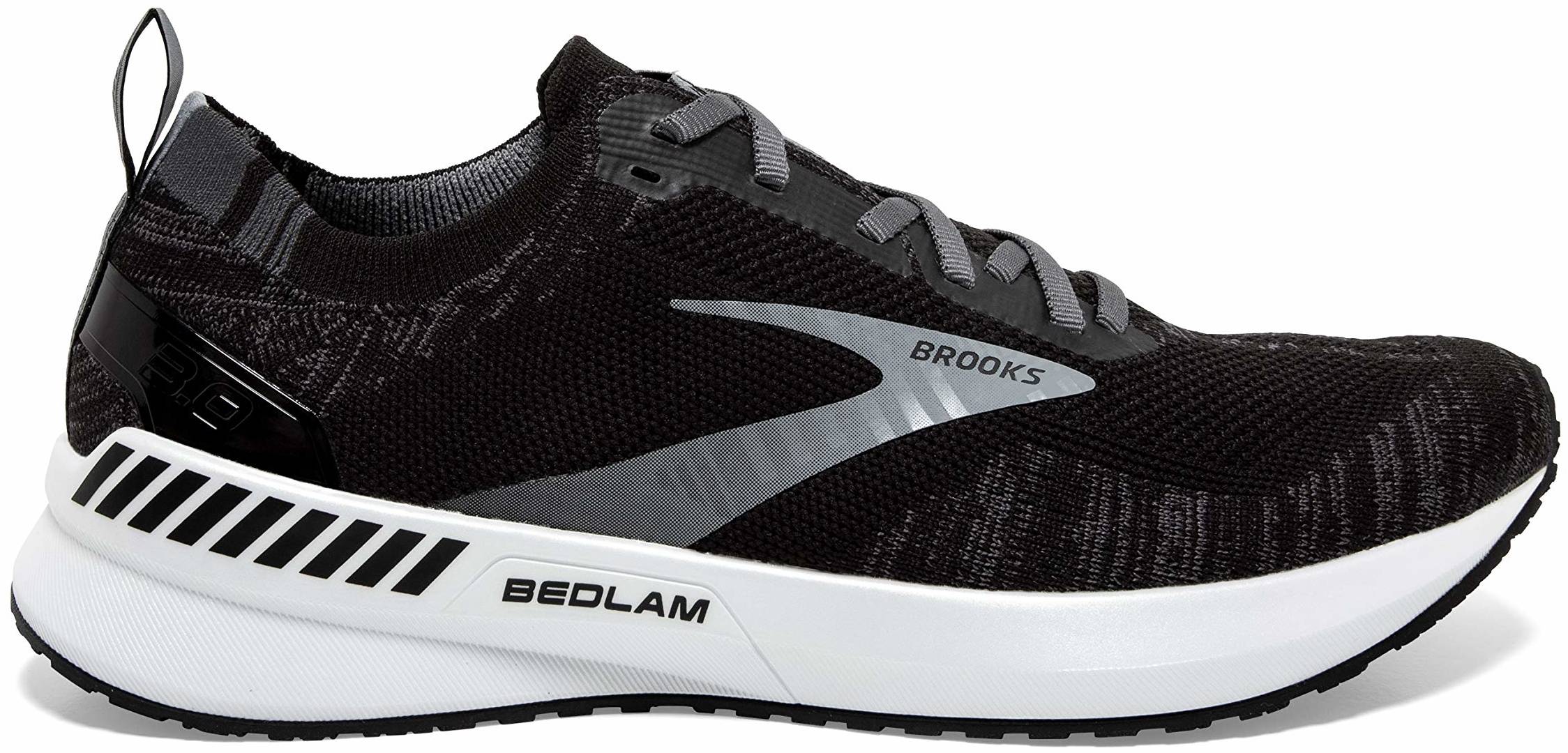 solid black brooks shoes