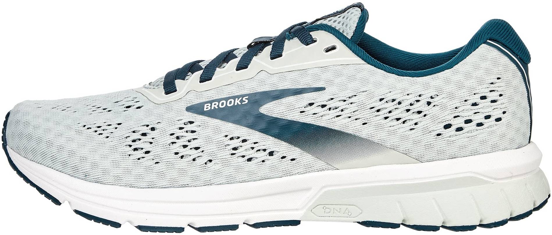 brooks white runners