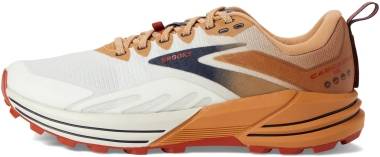 Brooks Cascadia 16 - White/Biscuit/Rooibos (173)