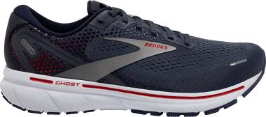 Brooks Ghost 14 - Peacoat/India Ink/High Risk Red (080)