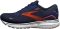 Brooks Ghost 15 - Peacoat Orange Surf the Web (438)