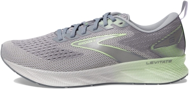 zapatillas de running Brooks constitución media pie normal minimalistas talla 46.5 - Primer Grey/Neon Green (312)