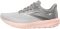 Brooks Launch 10 - Grey/Crystal Grey/Pale Peach (179)