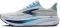 Brooks Ghost 17 - White Beacon Blue Ipanema (135)