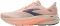 Brooks Ghost 18 - Star White Cyber Peach Grey (161)