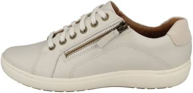 Clarks Nalle Lace - White Leather (261650014)