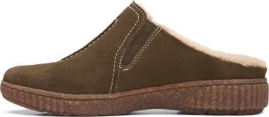 Clarks Caroline Step - Olive Suede (26168464)