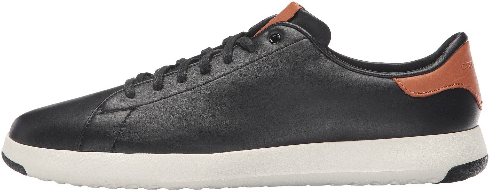 cole haan leather tennis shoes