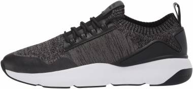 Cole Haan Zerogrand All Day Trainer - Black Black Gray Pinstripe Knit Black Optic White Blk Knt Ltr Wht Gr (C29383)