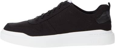 Cole Haan Grandpro Rally Canvas Court Sneaker - Black/Optic White (W23234)