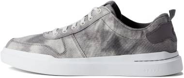 Cole Haan Grandpro Rally Canvas Court Sneaker - Quiet Shade Washed Canvas/Optic White (C35300)