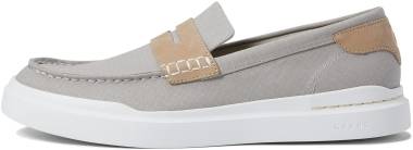 Cole Haan Grandpro Rally Canvas Penny Loafer - Paloma/Mortar (C35480)