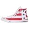 Sneakers Comme Des Garã Ons Play X Converse High Top - White/Unired/White (167836F)