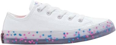 Converse Chuck Taylor All Star Low Top - White Bold Pink Black (670174F)
