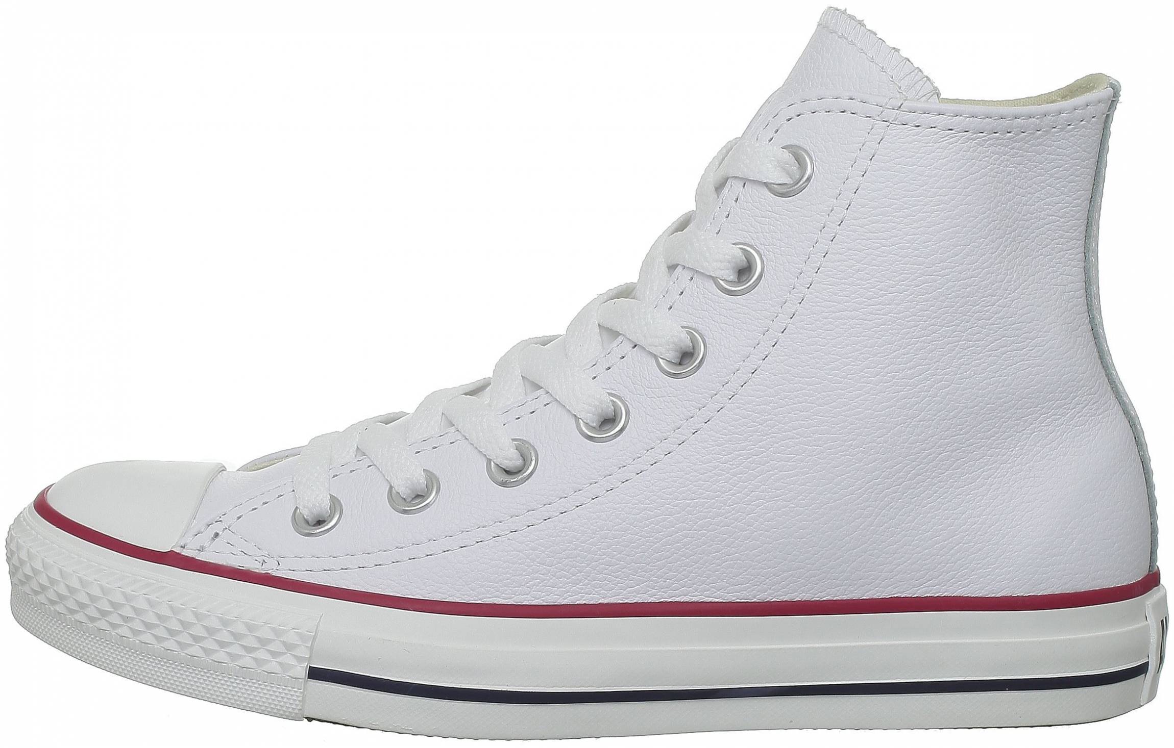 chuck taylor all star leather high top white