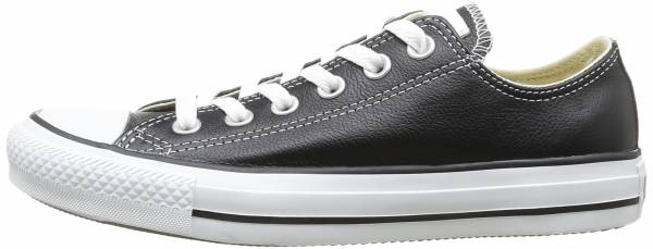 Converse Chuck Taylor All Star Leather Low Top - Black (132174C)
