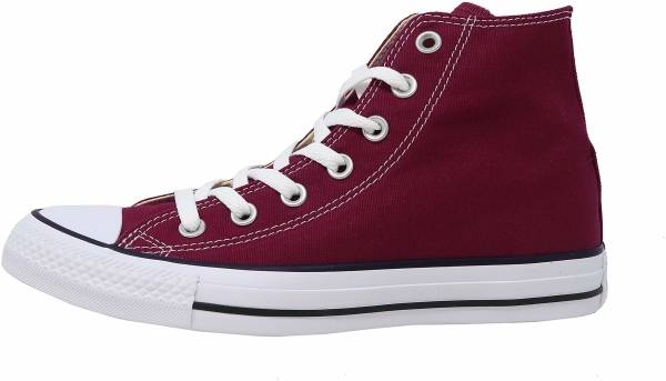 maroon converse shoes high tops