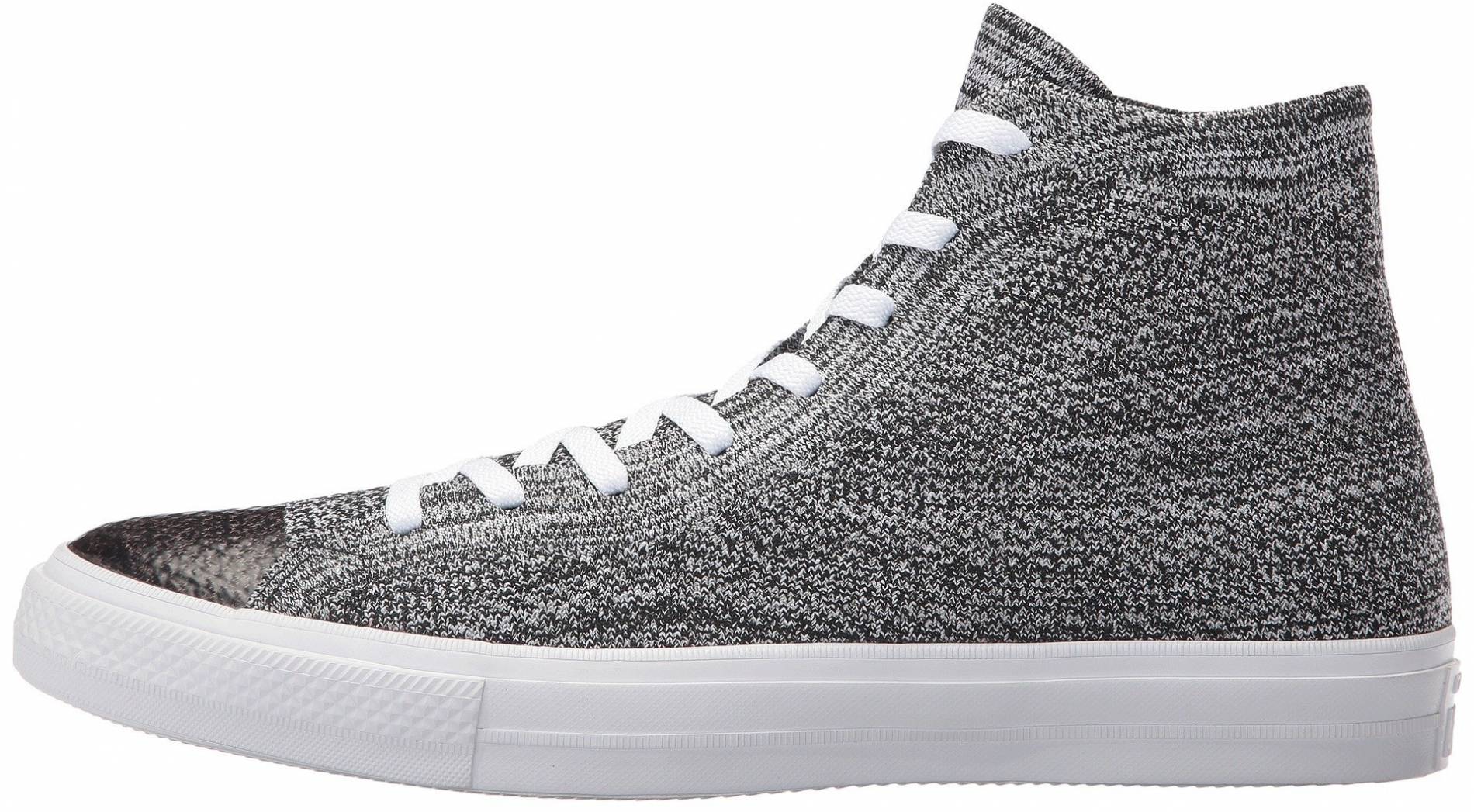 Preservativo Desviación Ewell Converse Chuck Taylor All Star x Nike Flyknit High Top sneakers in black  (only $90) | RunRepeat