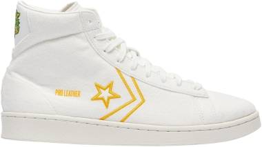 Converse Pro Leather High Top - Vintage White/Green/Amarillo 170493c (170493C)