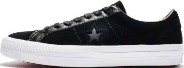 converse one star pro hook and loop suede low top