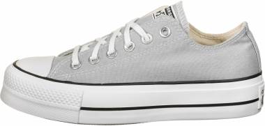 Converse Chuck Taylor All Star Lift Canvas Low Top - Silver (571674C)