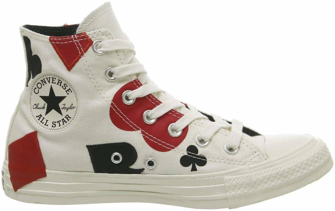 Converse Chuck Taylor All Star Hearts High Top sneakers in white | RunRepeat