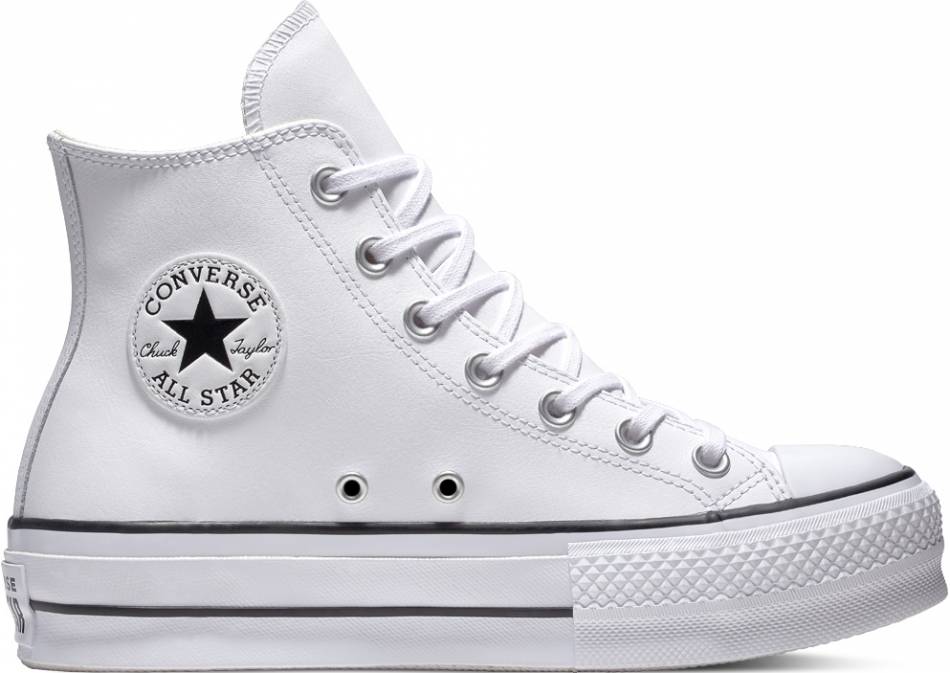 converse chuck taylor all star lift clean leather low top