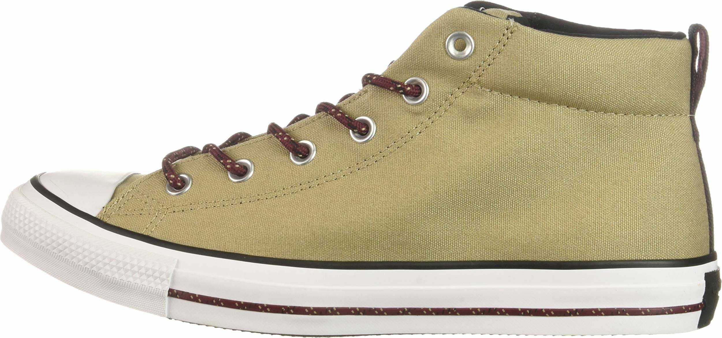 converse tan street mid trainers