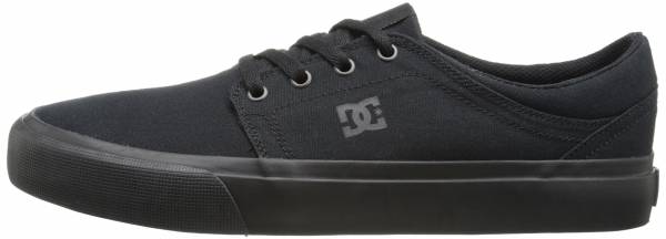 black on black dc shoes