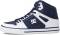 DC Pure High-Top - DC Navy/White (ADYS400043DNW)