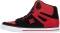 The DC Pure High-Tops looks definitely last - Fiery Red White Black (ADYS400043FWB)