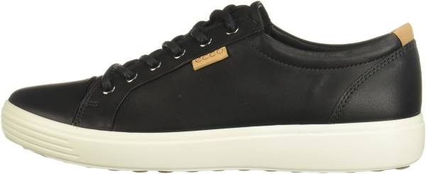 ecco mens soft 7 sneaker black