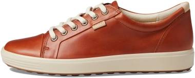 Ecco Soft 7 Sneaker - Cognac (43000301053)