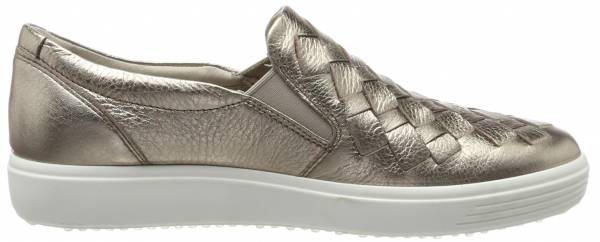 ecco soft 7 woven slip on womens