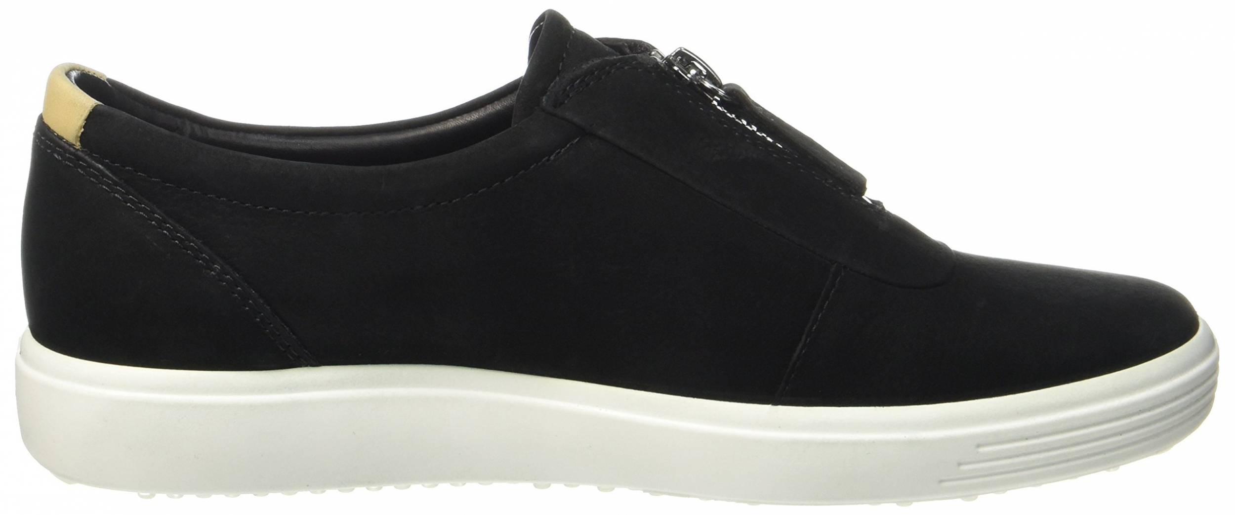 Ecco Soft 7 Zip sneakers in black (only 