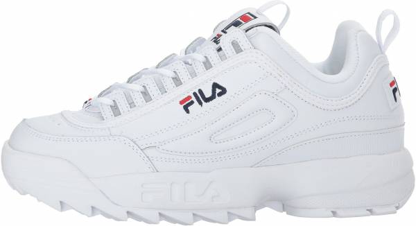 all white filas