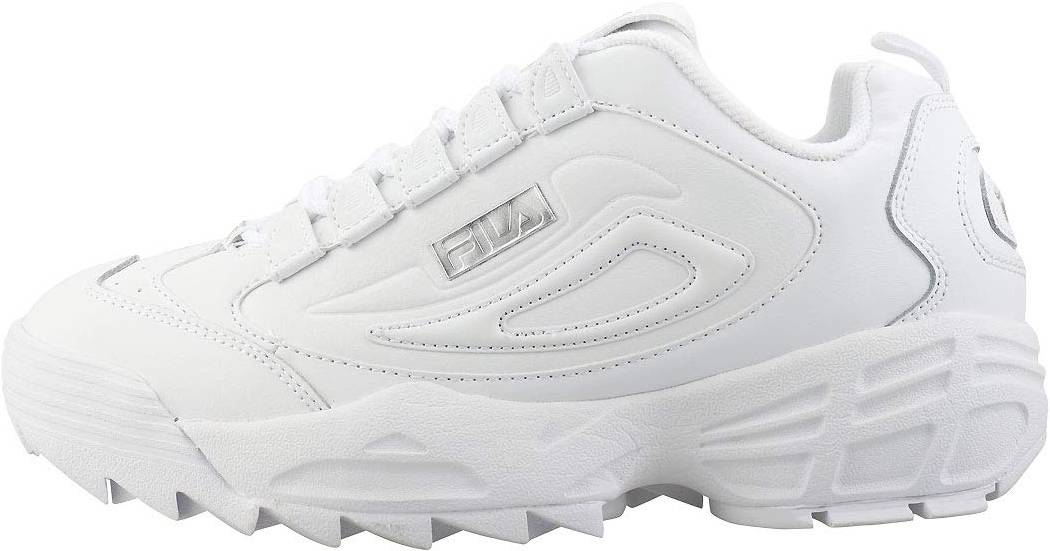 fila disruptor white sneakers