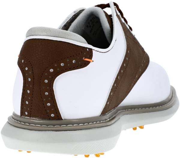 Footjoy Traditions - White/Brown (57905) - slide 5