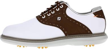 Footjoy Traditions - White/Brown (57905)